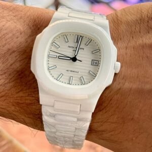 Men’s Minimal White Analog Watch #WT15