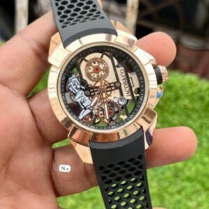 Men’s Skeleton Sports Analog Watch #WT12