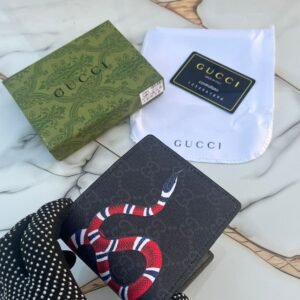 Kingsnake Graphic Canvas Bi-Fold Wallet